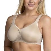 Miss Mary Smooth Lacy Moulded Soft Bra BH Beige C 80 Dame