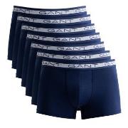 Gant 7P Basic Cotton Boxer Trunks Marine bomull Large Herre