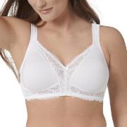 Triumph BH Modern Lace Cotton Soft Bra Hvit D 90 Dame