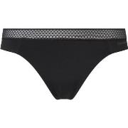 Calvin Klein Truser Seductive Comfort Thong With Lace Svart X-Small Da...