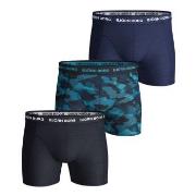 Björn Borg 6P Essential Shadeline Shorts Marine/Blå bomull X-Large Her...