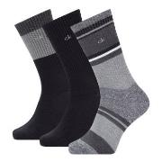 Calvin Klein Strømper 3P Brady Sustainable Crew Sock Svart One Size He...