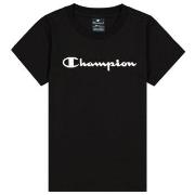 Champion Classics Crewneck T-shirt For Girls Svart bomull 146-152