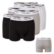 Calvin Klein 6P Cotton Stretch Trunks Mixed bomull Small Herre