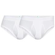 Dovre 2P Organic Cotton Brief With Fly Hvit økologisk bomull X-Large H...