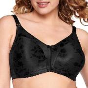 NATURANA BH Heritage Minimizer Soft Bra Floral Svart polyamid B 90 Dam...