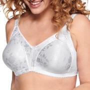 NATURANA BH Heritage Minimizer Soft Bra Floral Hvit polyamid B 75 Dame