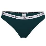 Calvin Klein Truser Carousel Bikini Mørkgrørnn  bomull X-Small Dame