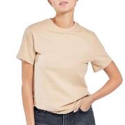 Bread and Boxers T-Shirt Classic Beige økologisk bomull Large Dame
