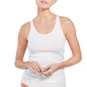 Bread and Boxers Women Ribbed Tank Top Hvit bomull Large Dame