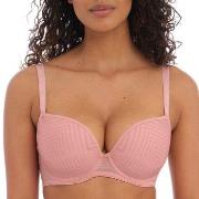 Freya BH Tailored Uw Moulded Plunge T-Shirt Bra Rosa D 85 Dame