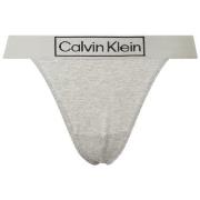 Calvin Klein Truser Reimagined Heritage High Leg Thong Grå X-Small Dam...