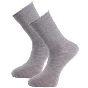 Trofe Bamboo Loose Socks Strømper Grå Str 39/42 Dame