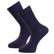 Trofe Bamboo Socks Strømper 2P Marine Str 35/38 Dame