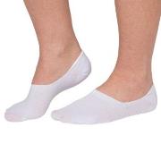 Trofe Cotton Invisible Socks Strømper Hvit Str 43/46 Dame