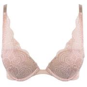 Wonderbra BH Refined Glamour Triangle Push Up Bra Pearl E 85 Dame