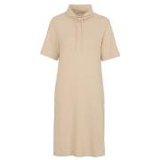 Damella Knitted Lounge Dress Sand Medium Dame