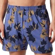 Schiesser 2P Fun Prints Boxer Shorts Lysblå m Mønst bomull Medium Herr...