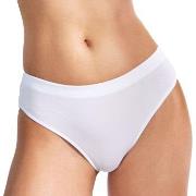 Bread and Boxers High Waist Brief Truser Hvit modal Small Dame