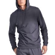 Bread and Boxers Organic Cotton Men Hooded Shirt Grafit X-Large Herre