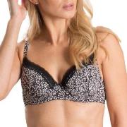 Trofe Laila Fashion Underwire Bra BH Svart mønstret C 80 Dame