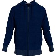 Tommy Hilfiger Tonal Relaxed Fit Lounge Hoody Mørkblå X-Large Herre