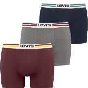 Levis 3P Boxer Brief Giftbox Mixed bomull Large Herre