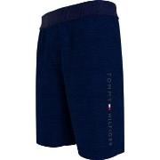 Tommy Hilfiger Tonal Logo Relaxed Lounge Shorts Mørkblå Large Herre