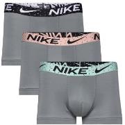 Nike 3P Everyday Essentials Micro Trunks Grå polyester Large Herre