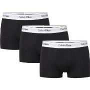 Calvin Klein 3P Modern Cotton Stretch Trunk Svart bomull X-Large Herre