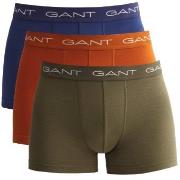 Gant 3P Trunk Grønn/Oransje bomull Small Herre