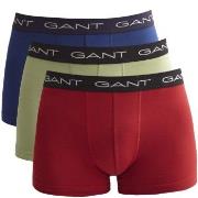 Gant 3P Trunk Rød/Grønn bomull Large Herre