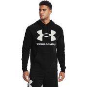 Under Armour Rival Fleece Big Logo Hoodie Svart/Hvit Medium Herre