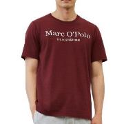 Marc O Polo Organic Cotton Basic SS Pyjama Rød økologisk bomull Large ...
