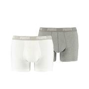 Puma 2P Basic Boxer Svart/Hud bomull X-Large Herre