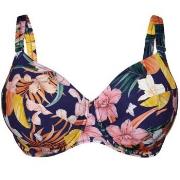 Rosa Faia Tropical Sunset Bikini Top Blå m blomster F 36 Dame