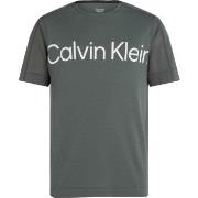 Calvin Klein Sport Pique Gym T-shirt Grønn Small Herre