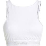Calvin Klein BH Sport Cutout Medium Impact Sports Bra Hvit polyester M...