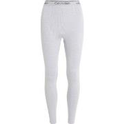 Calvin Klein Sport Ribbed 7/8 Leggins Lysgrå polyester Small Dame