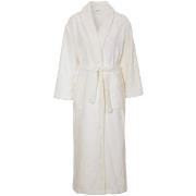 Damella Modal Terry Robe Hvit Medium Dame