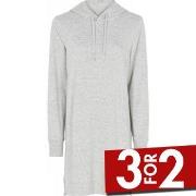 JBS of Denmark Bamboo Hoodie Dress Lysgrå XX-Large Dame