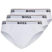 BOSS 3P Power Brief Hvit bomull Small Herre