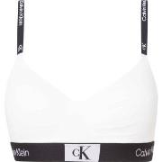 Calvin Klein BH CK96 String Bralette Hvit bomull X-Large Dame