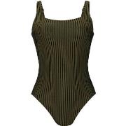 Rosa Faia Holiday Stripes Swimsuit Oliven polyamid C 44 Dame