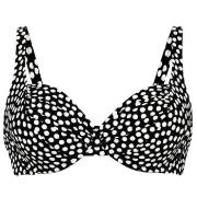 Rosa Faia Summer Dot Bikini Top Svart/Hvit C 40 Dame