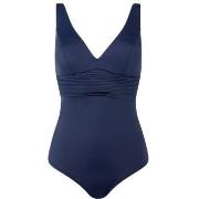 Femilet Arizona Plunge Swimsuit Mørkblå 40 Dame