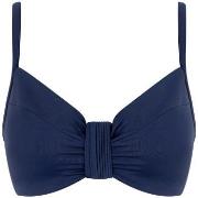 Femilet Arizona Underwire Bikini Bra Mørkblå polyester D 85 Dame