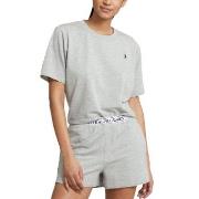 Polo Ralph Lauren Short Sleeve Shirt And Short Set Grå X-Large Dame