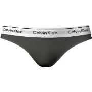 Calvin Klein Truser Modern Cotton Field Olive Thong Oliven X-Large Dam...