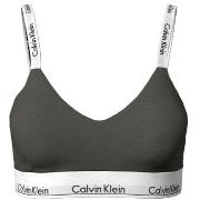 Calvin Klein BH Modern Cotton Light Lined Bralette Oliven X-Large Dame